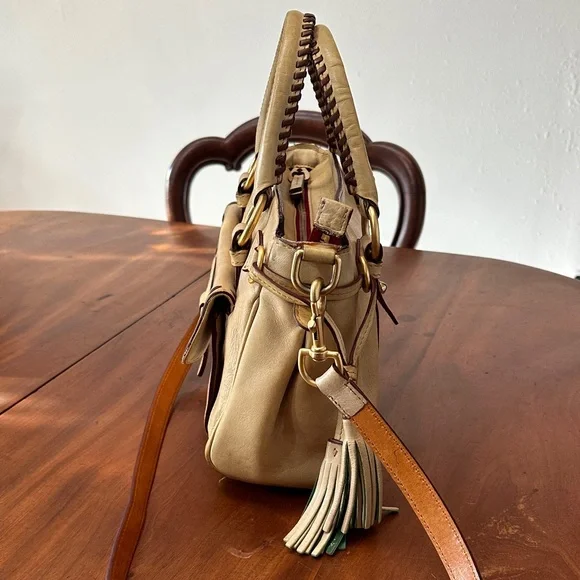 Dooney & Bourke Classic Brown Satchel - Picture 5 of 15